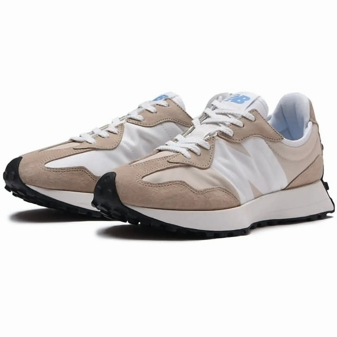 full - length midsole running shoes affordable shoes 327 - Beige with White
