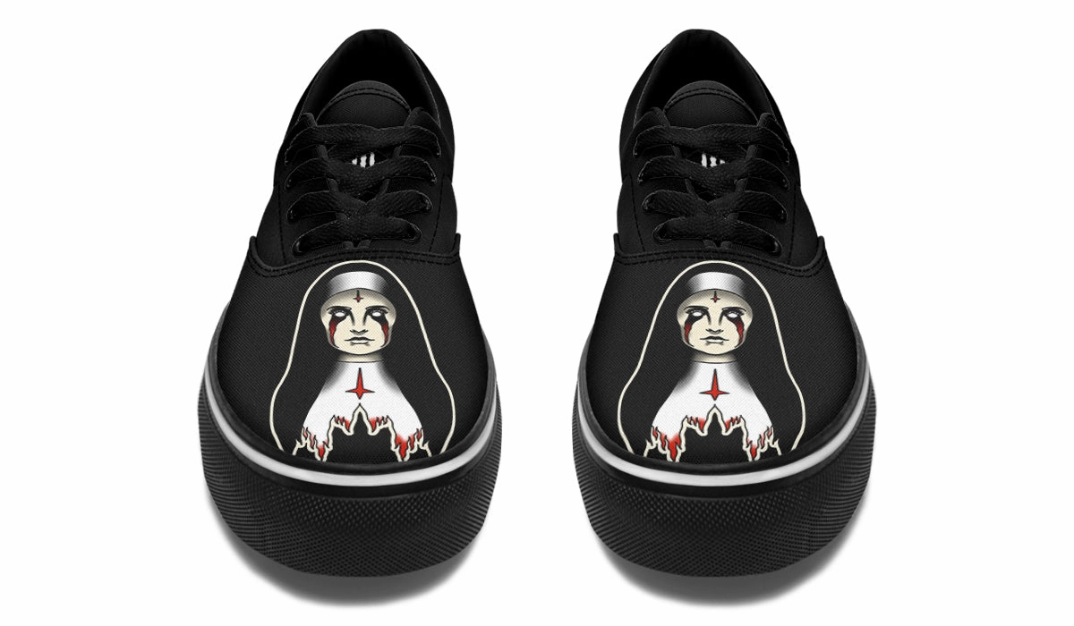 The Nun Classic Shoes Japan Neat Winter Base