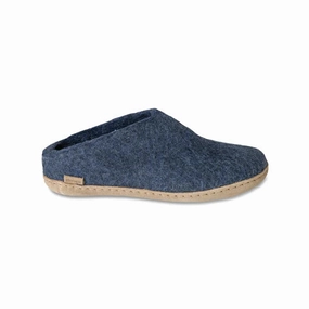 Slip-on with Leather Sole - Denim Beach Vibe