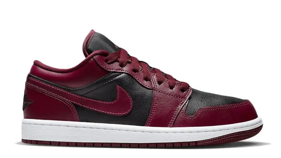 Air Jordan 1 Low Maroon Cherrywood Rich Jewel Shock Resistant