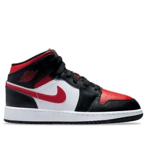 Storm Proof Air Jordan 1 Mid Alternate Bred Toe (GS)