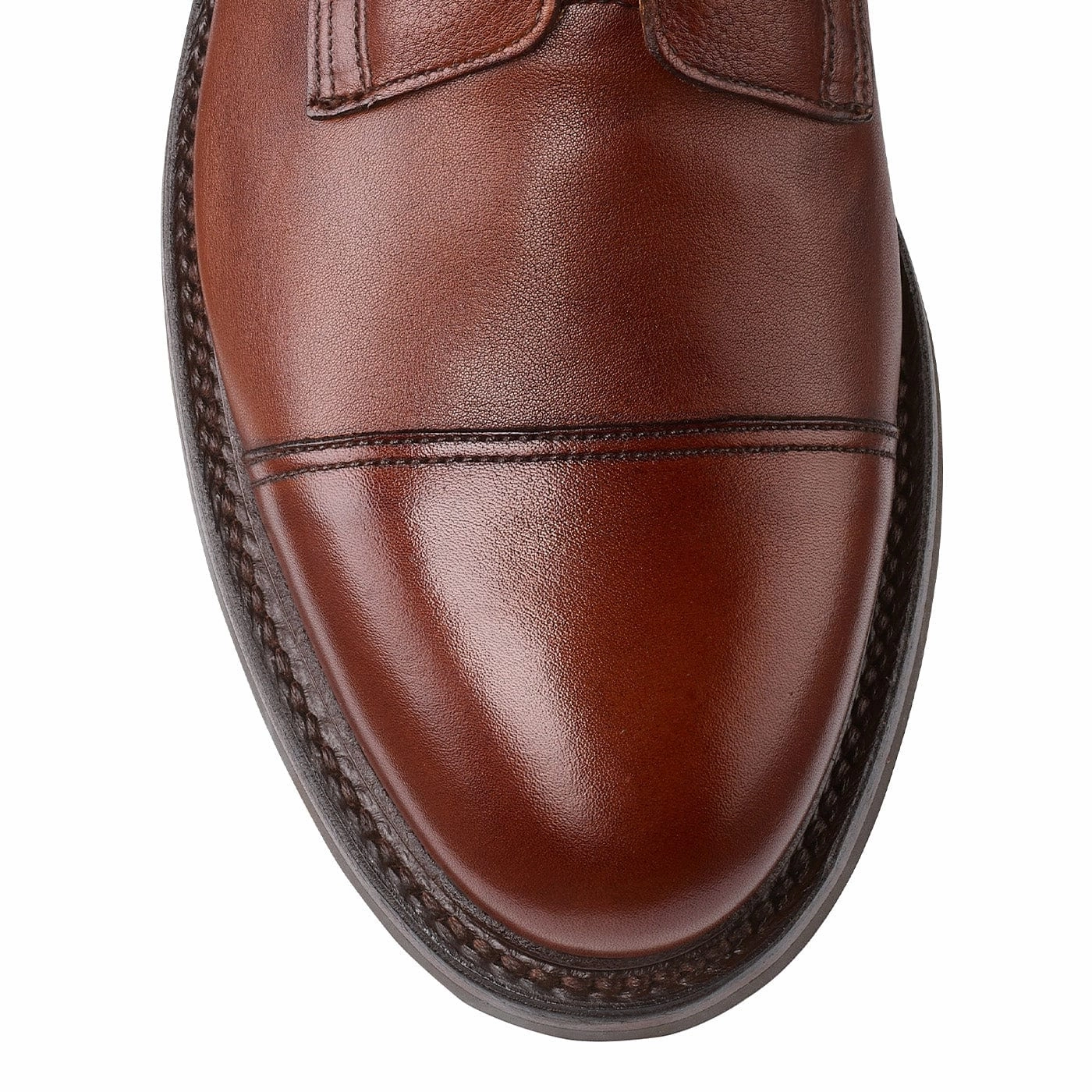 Factory Worker Long Haul Coniston Chestnut Milled Calf