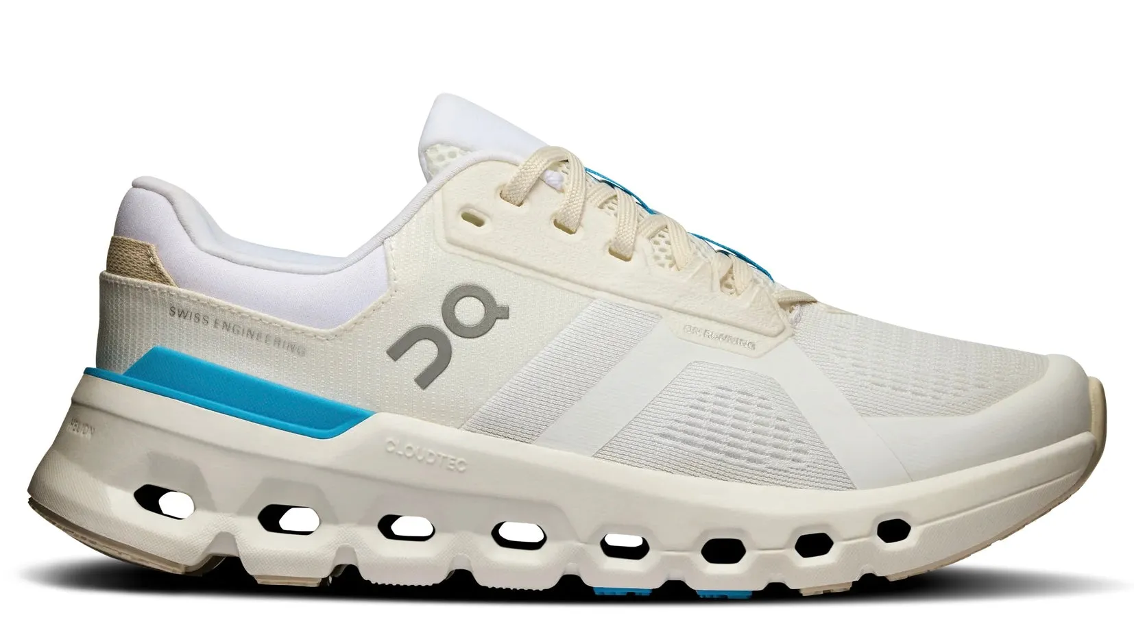 On Running Cloudrunner 2 White Horizon (Women's) Smooth Soles Lace Up