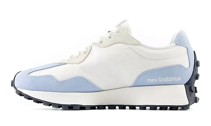 New Balance 327 V1 Lite Shoes Chrome Blue Comfort Heel