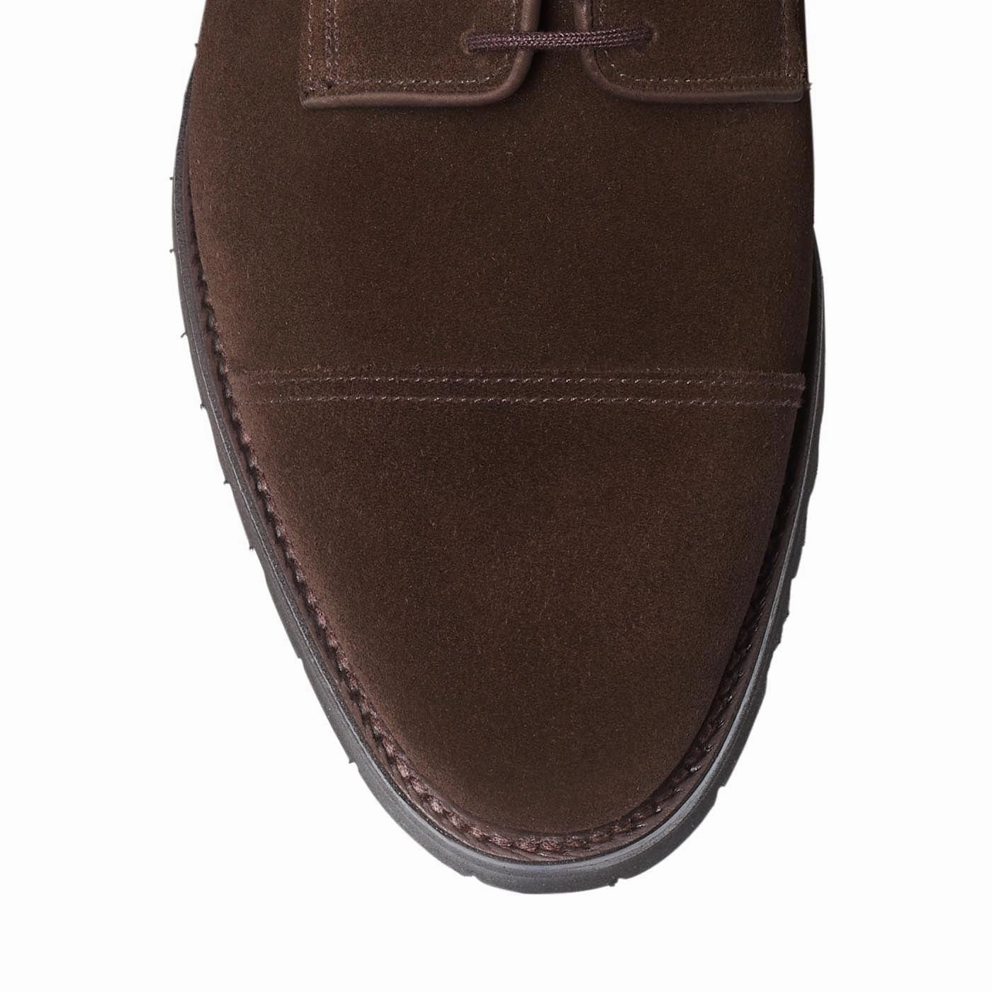 Italian Cut Bradford Dark Oak Suede (E Fitting)
