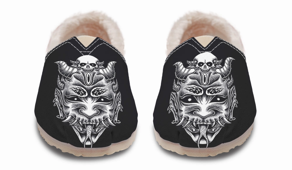 Hannya Mask Winter Casual Shoes Short Trip Light Run