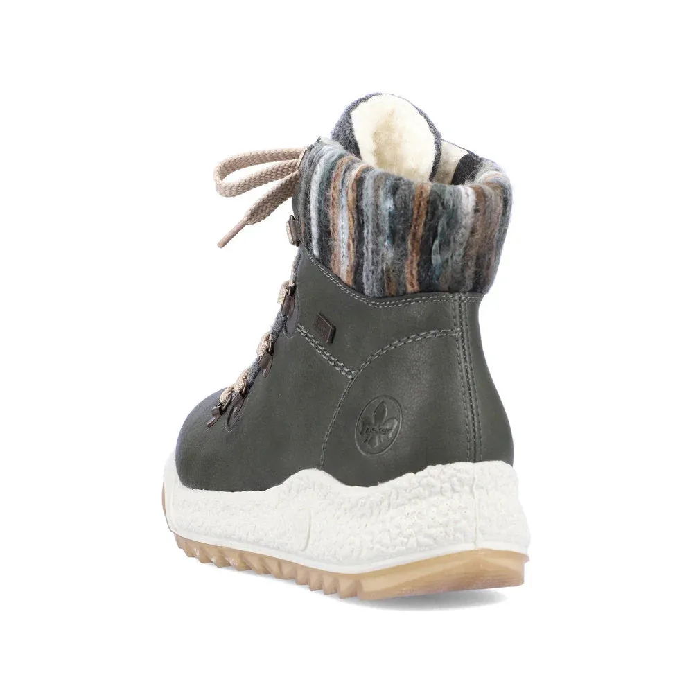 Aria - Forest Green fashionable footwear Urban Adventure