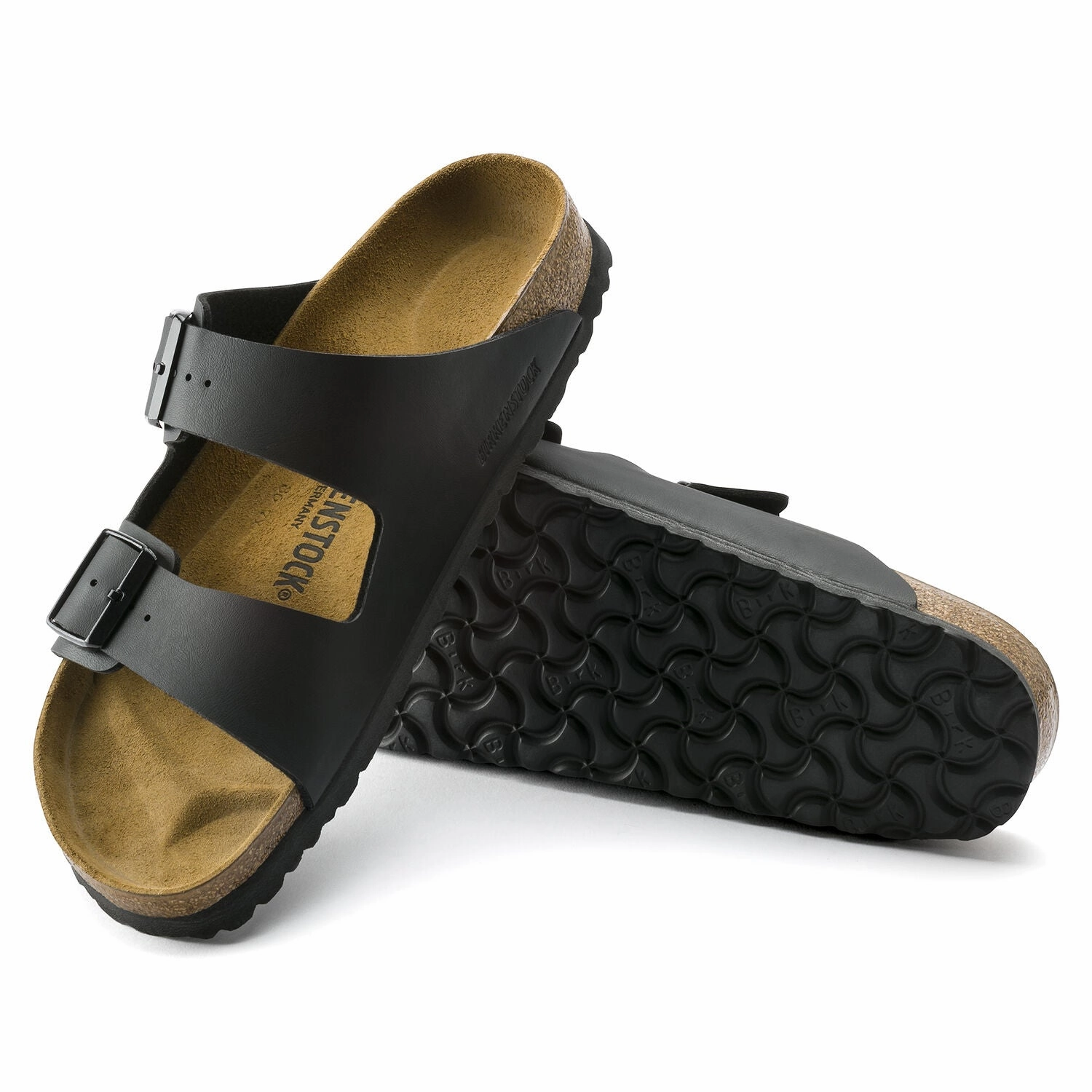 Arizona - Black footbed cushioning Quick Rest