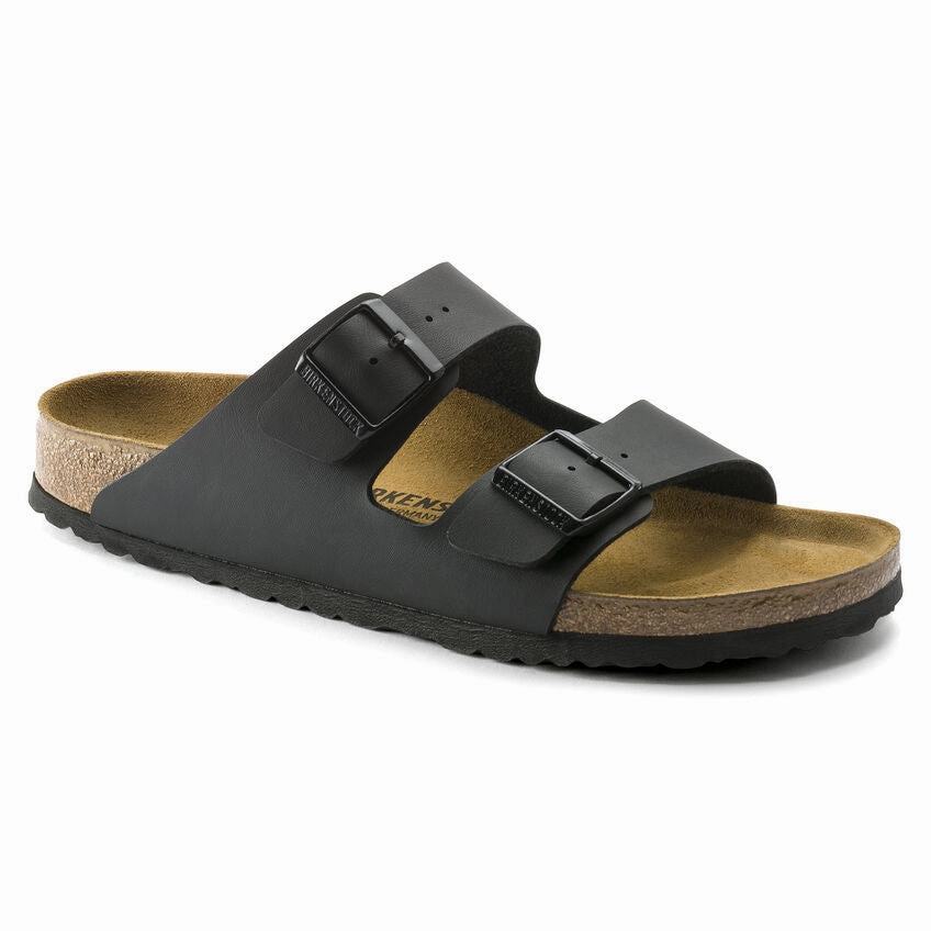Soft Insole Casual Footwear for Vacation ARIZONA BIRKO-FLOR BLACK
