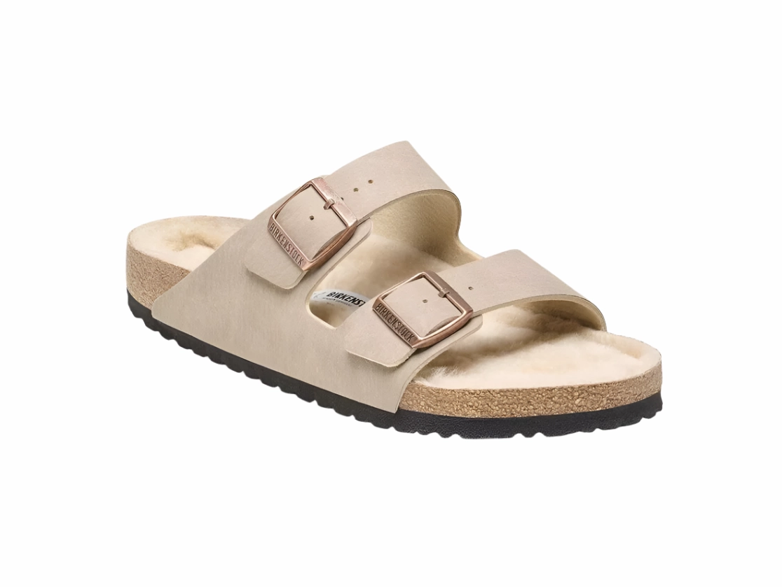 Track anatomical design ARIZONA SHEARLING DESERT DUST GRAY TAUPE