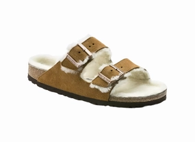 Shock Resistance Backless Design ARIZONA SHEARLING MINK SUEDE