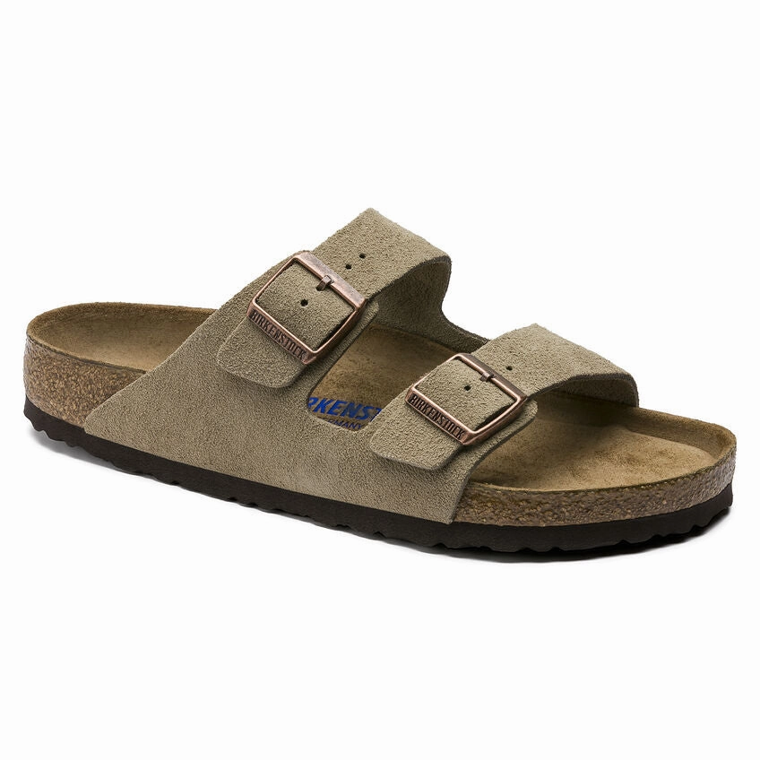 ARIZONA SOFT FOOTBED SUEDED LEATHER TAUPE Holiday Mood