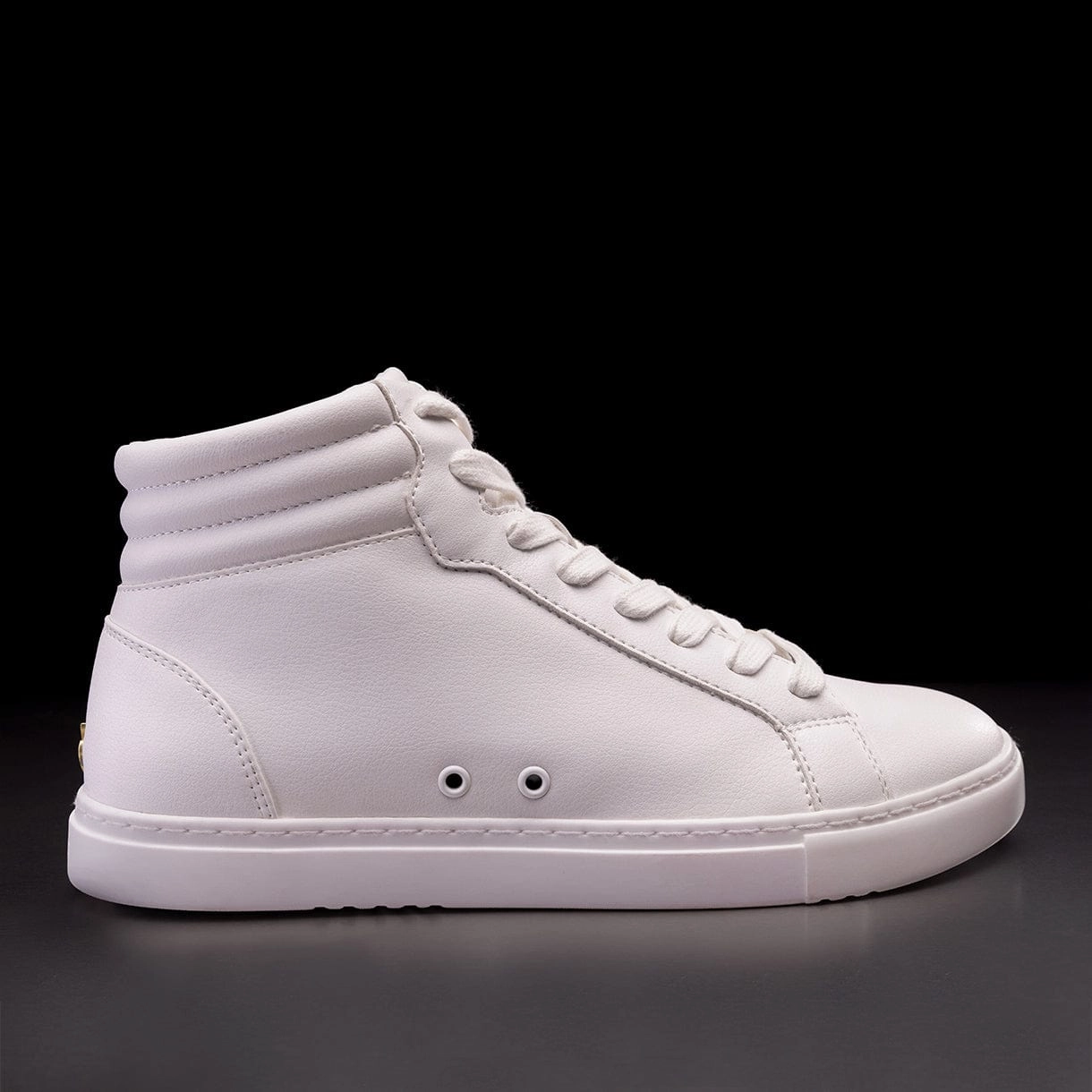 Fuego Dance Shoes White | High-top (Collective) Engineered to keep you grounded during lateral movements Stability Pad