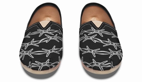 Barbed Wire Casual Shoes Cliff Edge Winter Warm