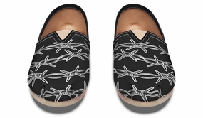 Barbed Wire Casual Shoes Cliff Edge Winter Warm