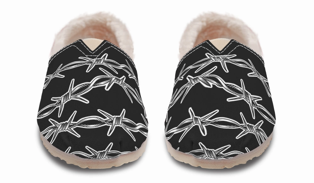 Barbed Wire Winter Casual Shoes Antique Glow Comfort Heel