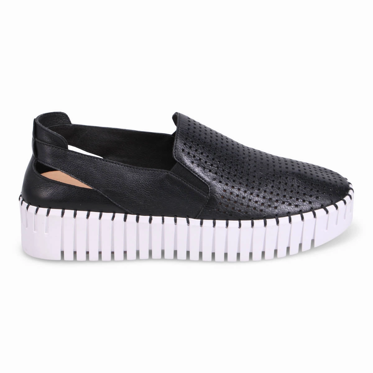 Bartas Sneaker - Black geometric - pattern shoes