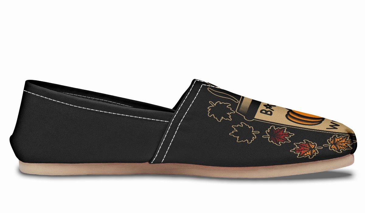 Basic Witch Casual Shoes Foot Support Lace Tie