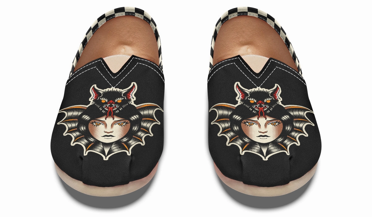 Low Profile Bone Aid Bat Lady Casual Shoes