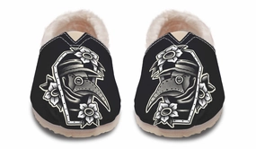 Plague Doctor Winter Casual Shoes World Walk Rain Safe