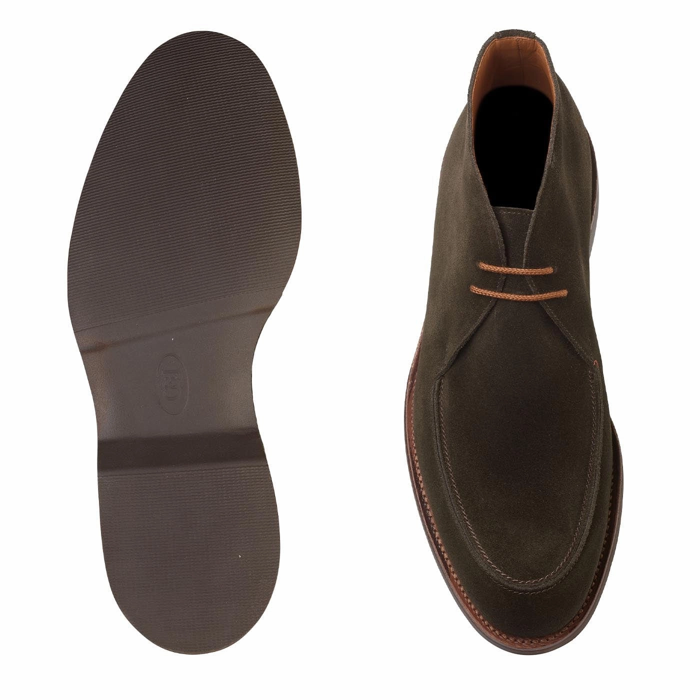 Stable Fit Bibury Earth Green Suede