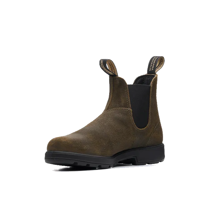 Outdoor Essential Daily Ready Blundstone 1615 - Original Dark Olive Waxy Suede