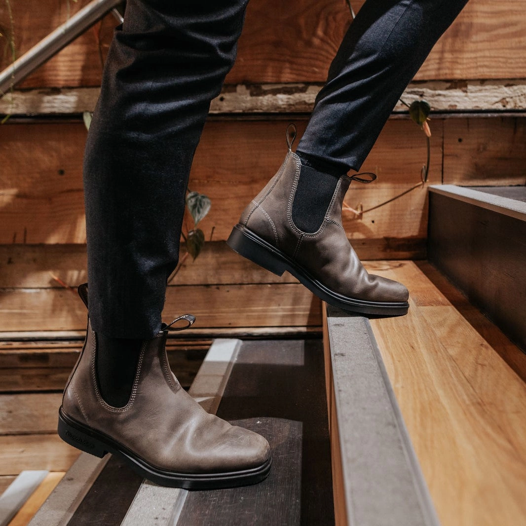 Gold Shine BLUNDSTONE 1395- Dress Steel Grey