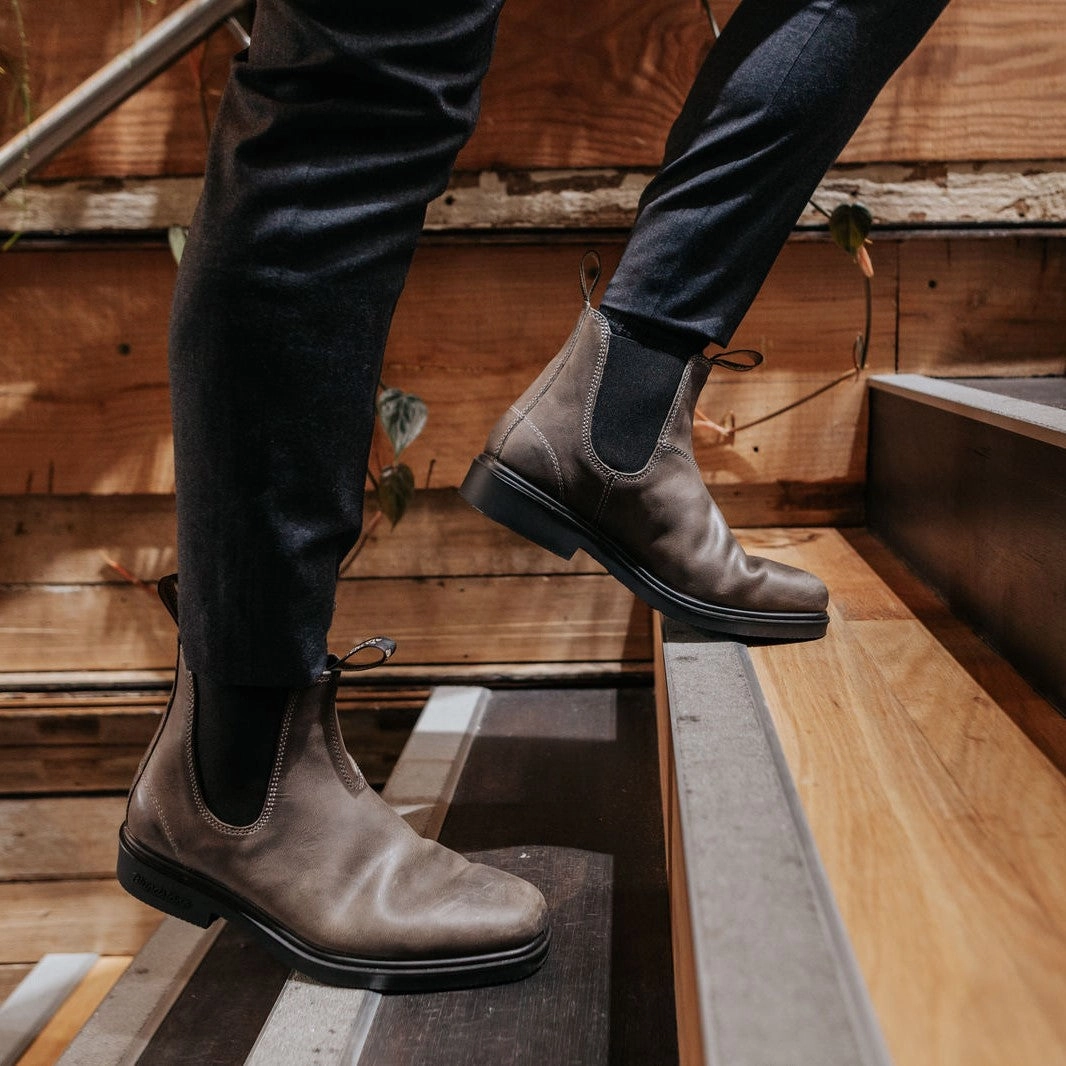 Gold Shine BLUNDSTONE 1395- Dress Steel Grey