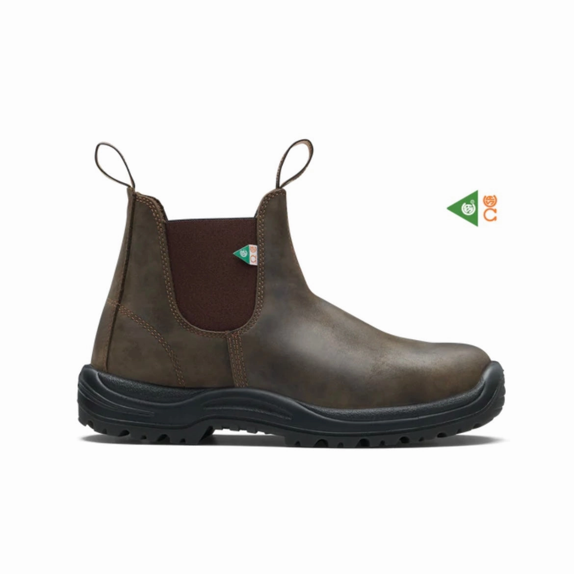 Tight Fit Blundstone 180 - Work and Safety Boot Waxy Rustic Brown