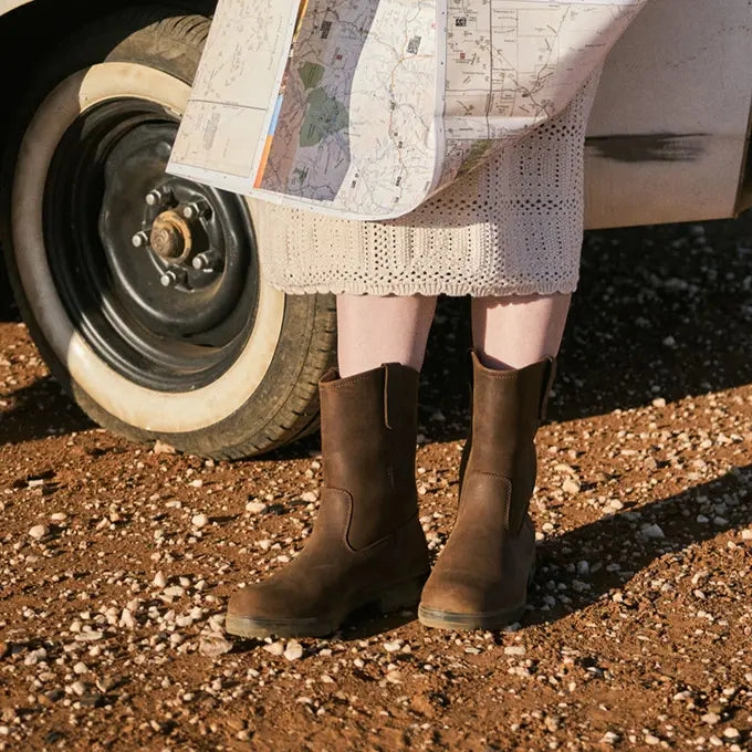 Blundstone 2527 - Originals Rigger Teak Ice Road Comfortable Grip