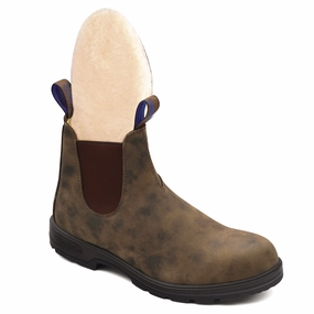 BLUNDSTONE 584 - Winter Thermal Rustic Brown Running Winter Trek