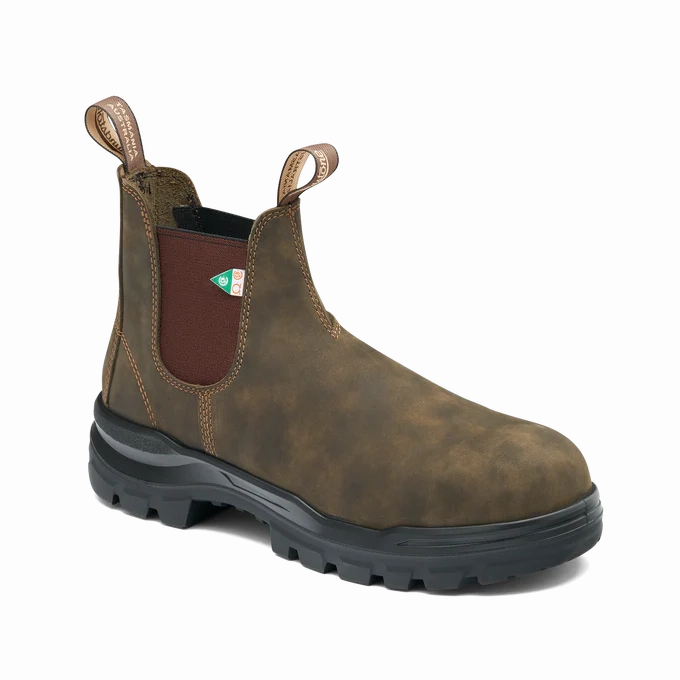 Blundstone 8302 - RotoFlex Work & Safety Boot Rustic Brown Relaxed Vibe