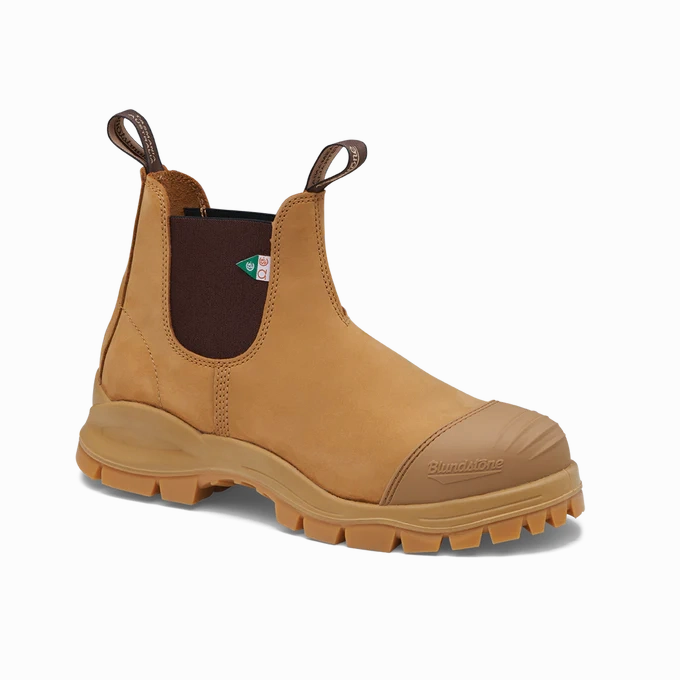 Blundstone 960 - XFR Work & Safety Boot Wheat Quilt Soft Blue Sky