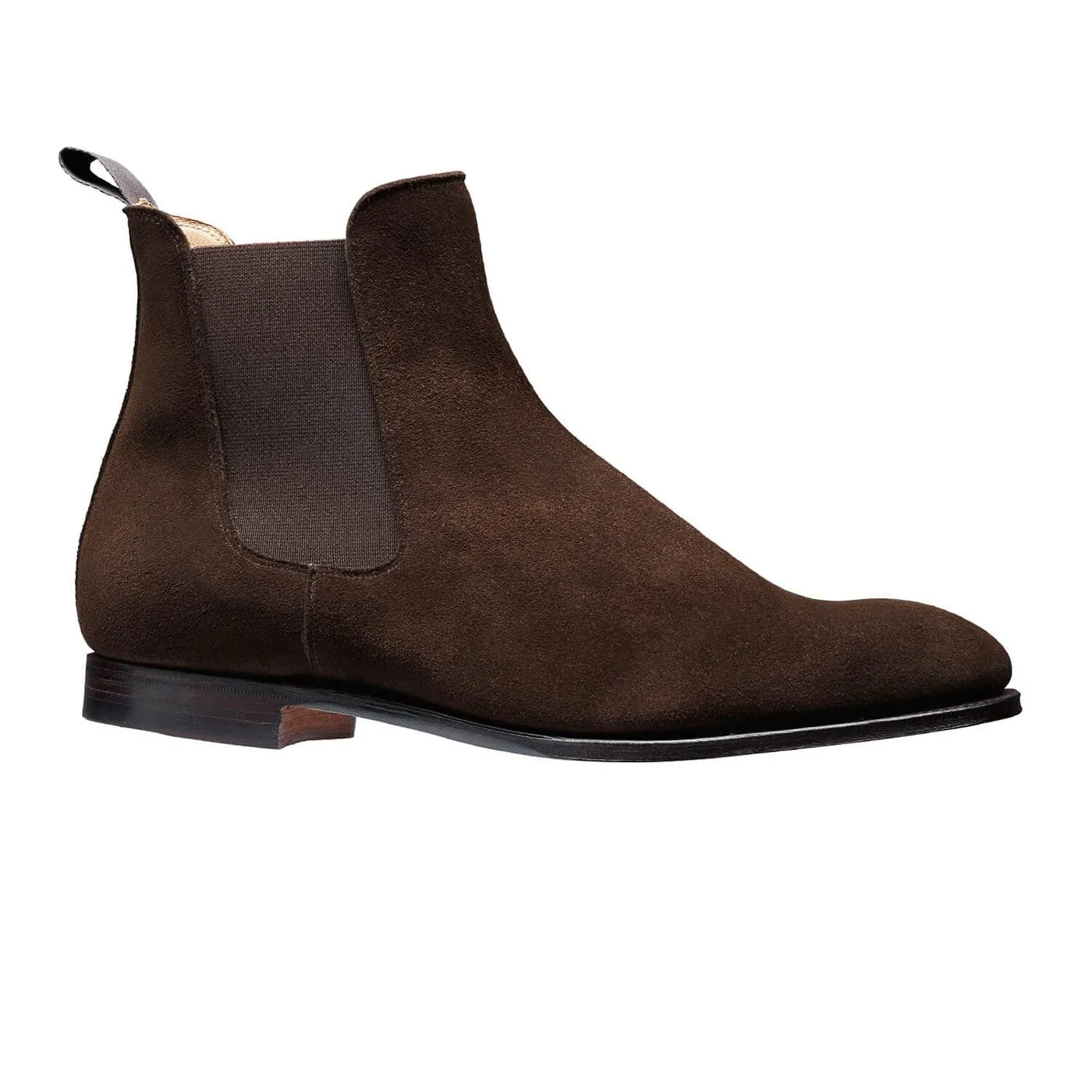 Bonnie Dark Brown Calf Suede Anti-Friction