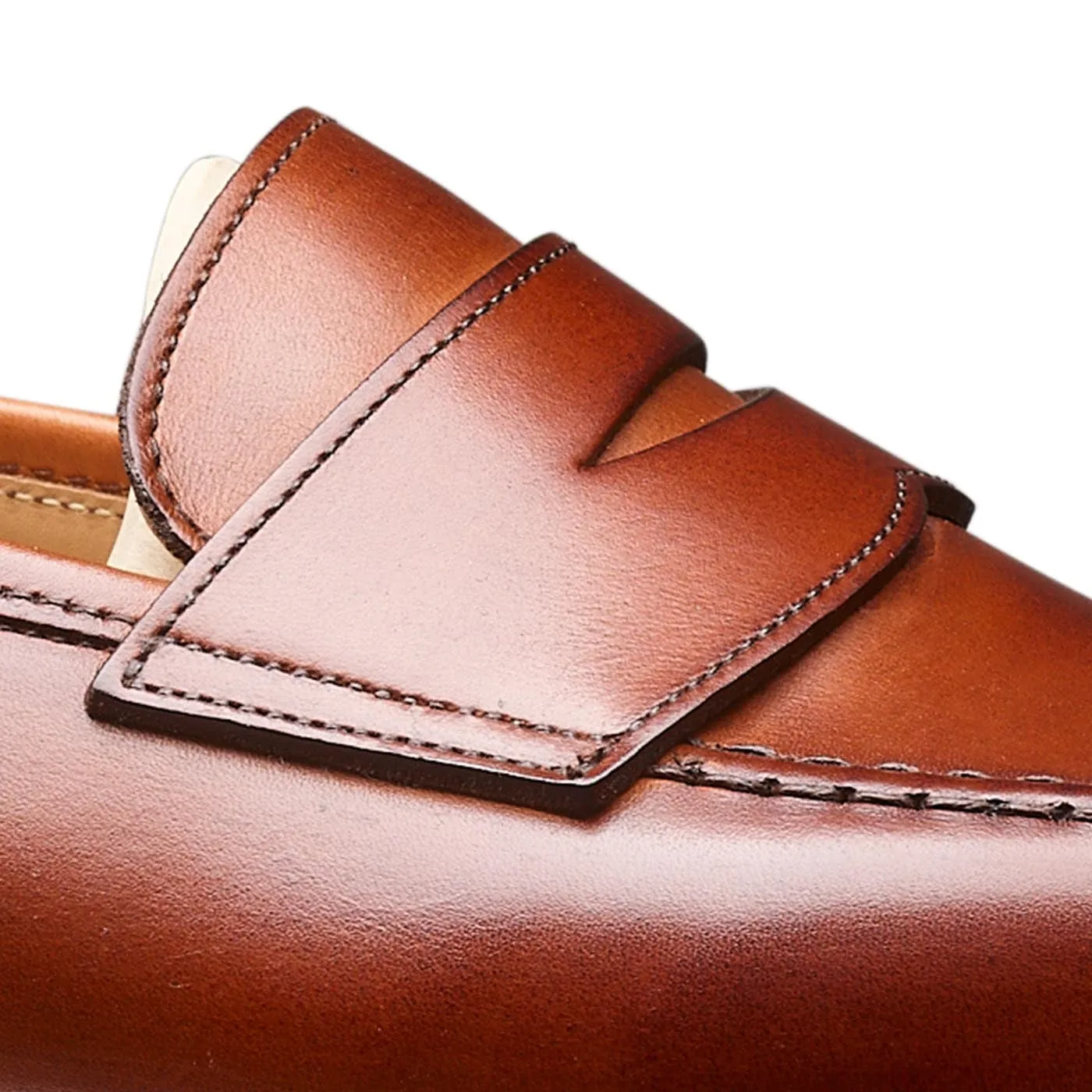 Fine Craftsmanship Boston Chestnut Burnished Calf