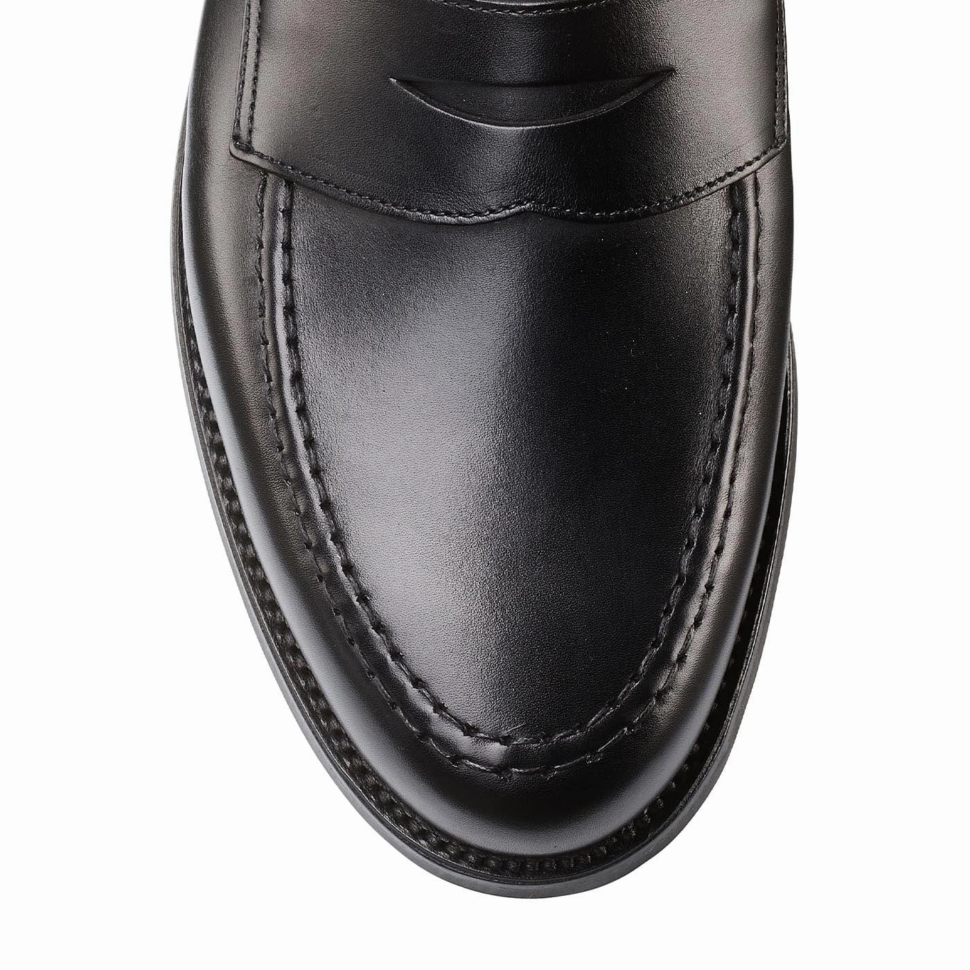 Boston Black Calf (City Sole) Steady Step Exact Wear