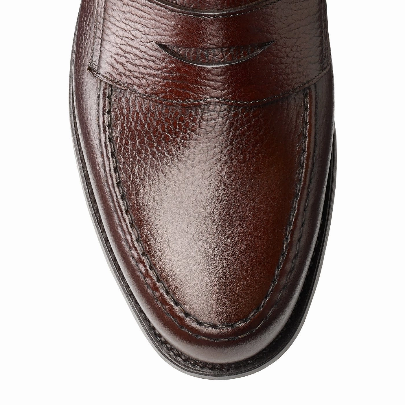 First Step Endless Style Boston Dark Brown Country Calf Grain