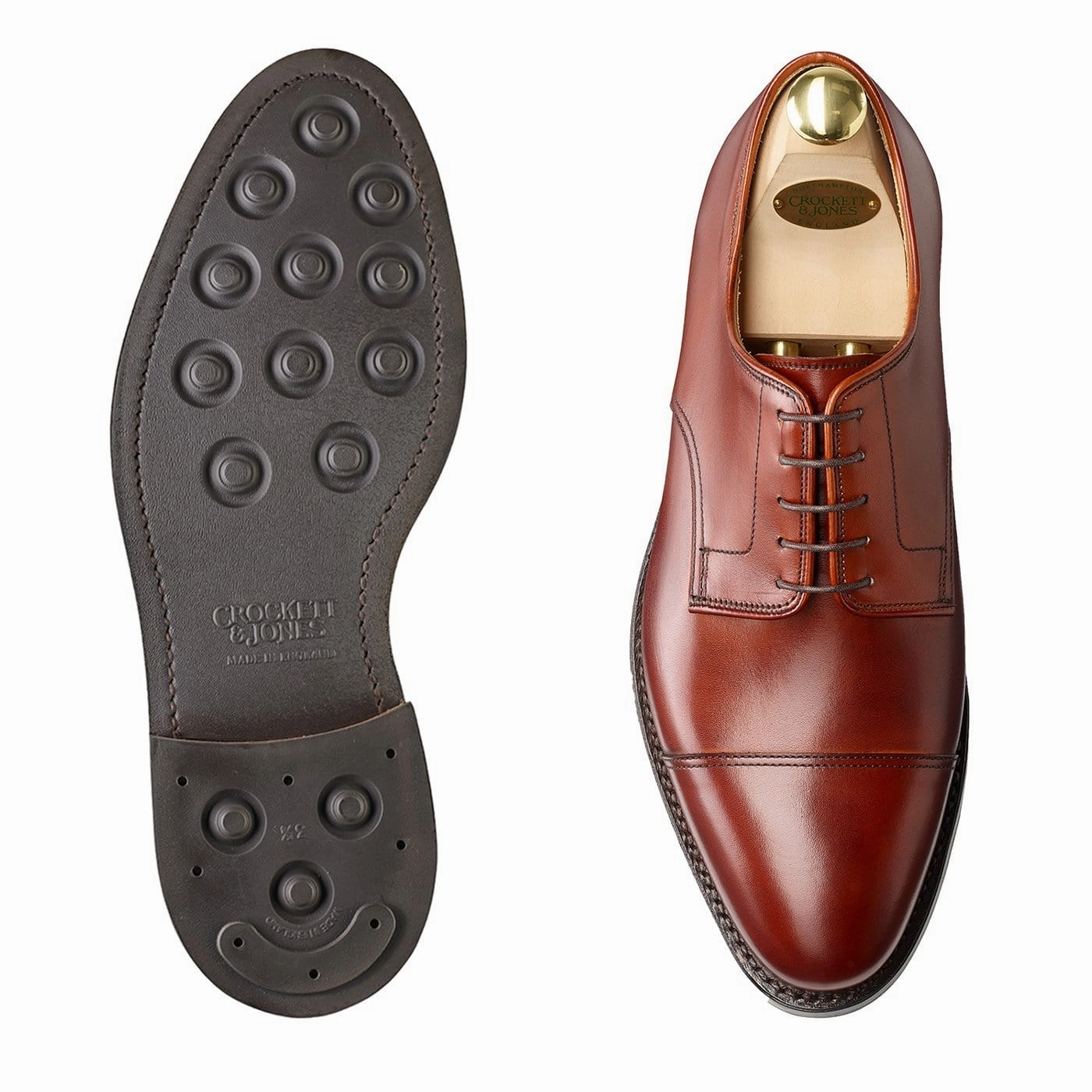 Bradford Chestnut Burnished Calf Romantic Pair