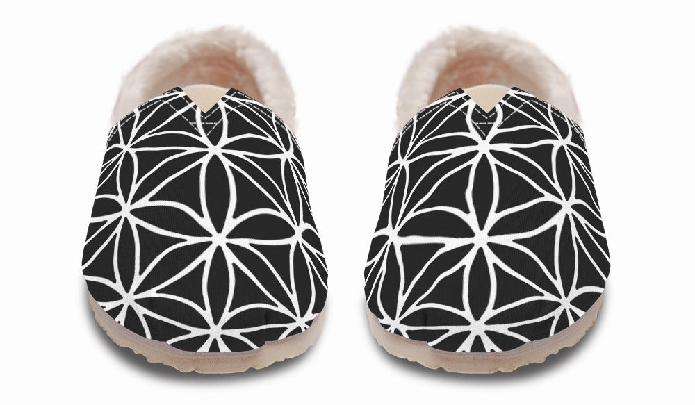 Supportive structure Comfortable Design Flower Of Life Winter Casual Shoes