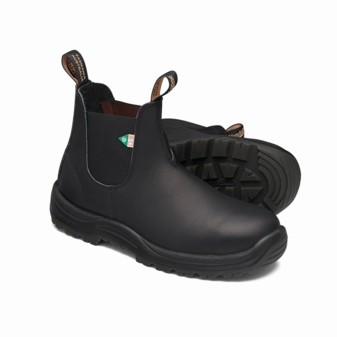 Round Toe Blundstone 163 - Work & Safety Boot Black