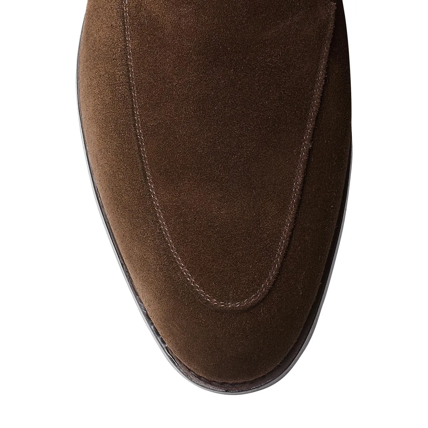 Soft color easy move Cannes Dark Brown Calf Suede