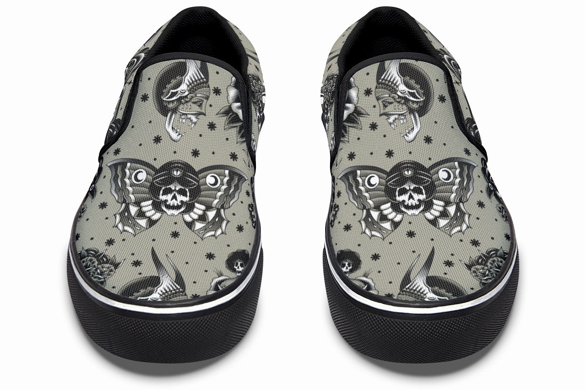 Urban Walk Stage Pop Classic Dead Girls Slip On Shoes