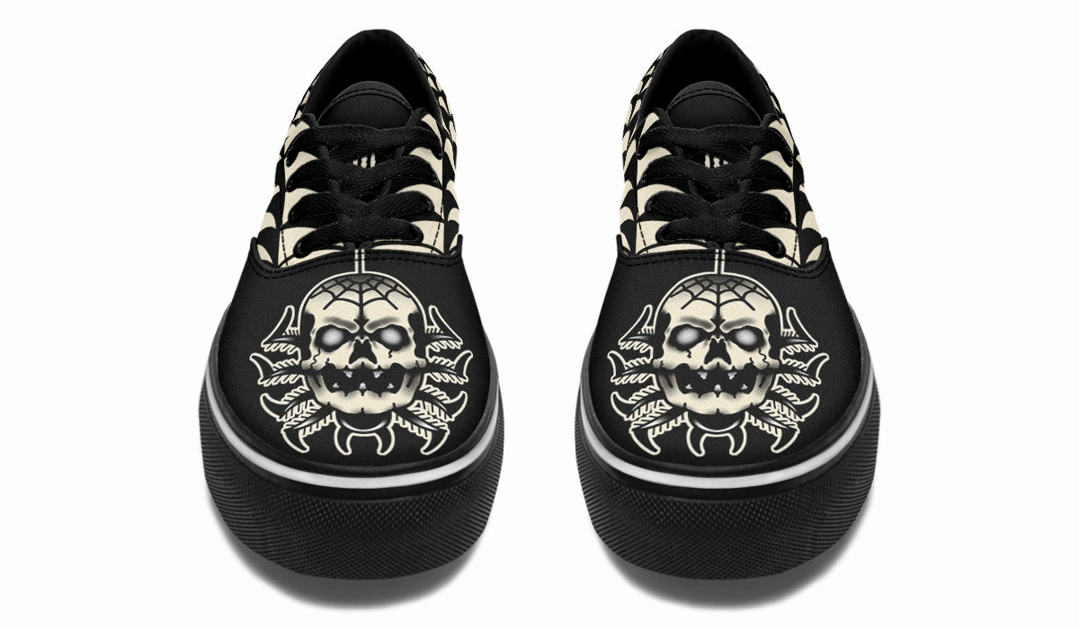Skull Spider Classic Shoes Trendy