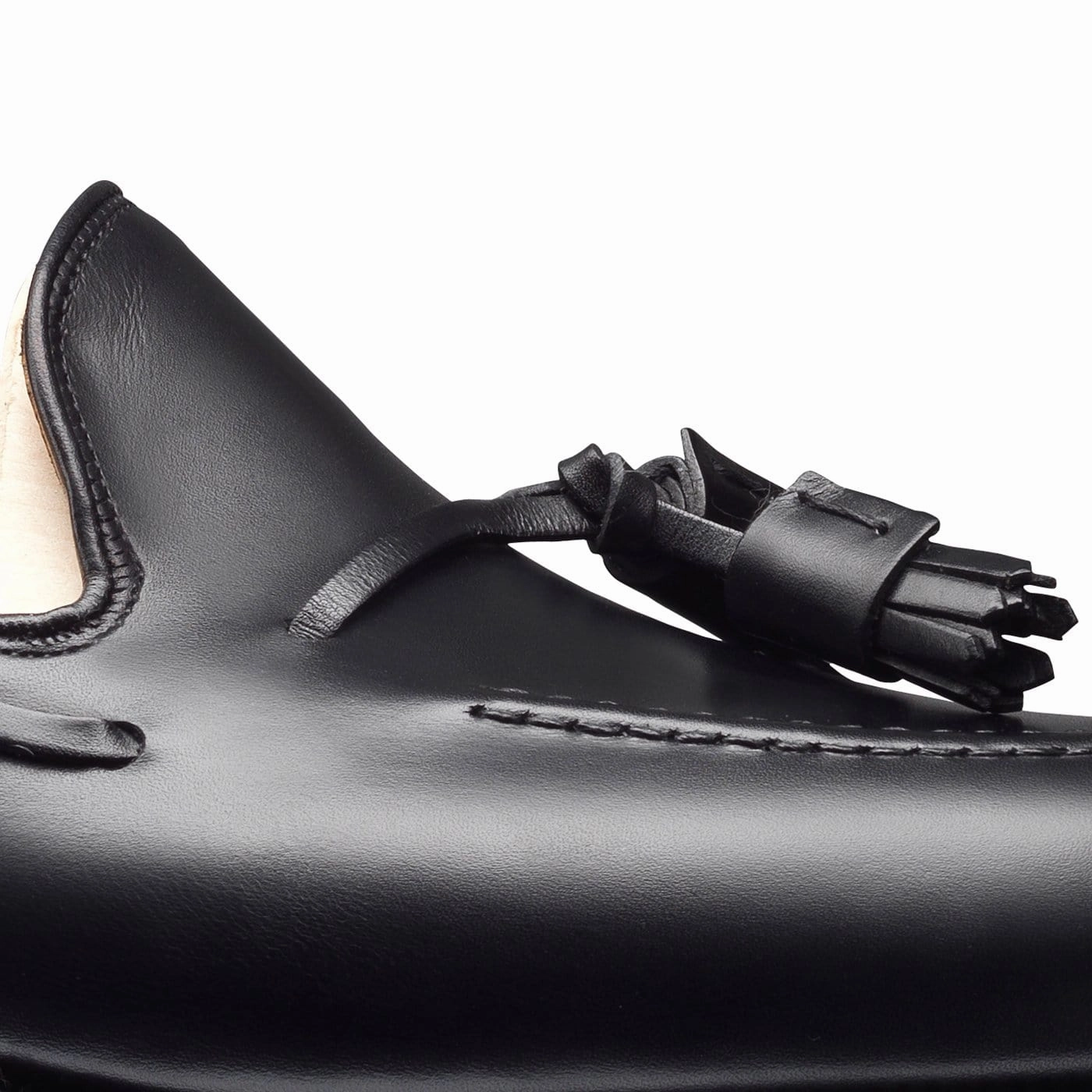 Cavendish Black Calf Patent Cover Elegant Profile