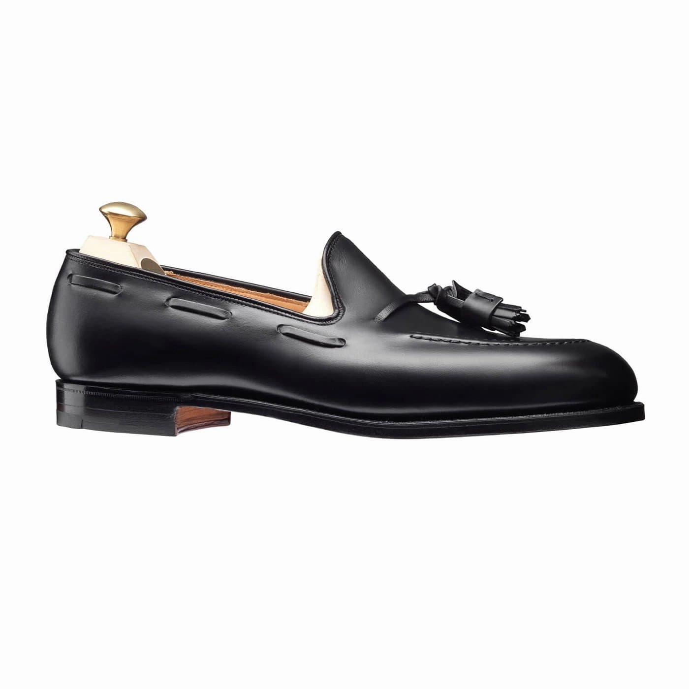Cavendish Black Calf Elegant Shoes Travel Pair
