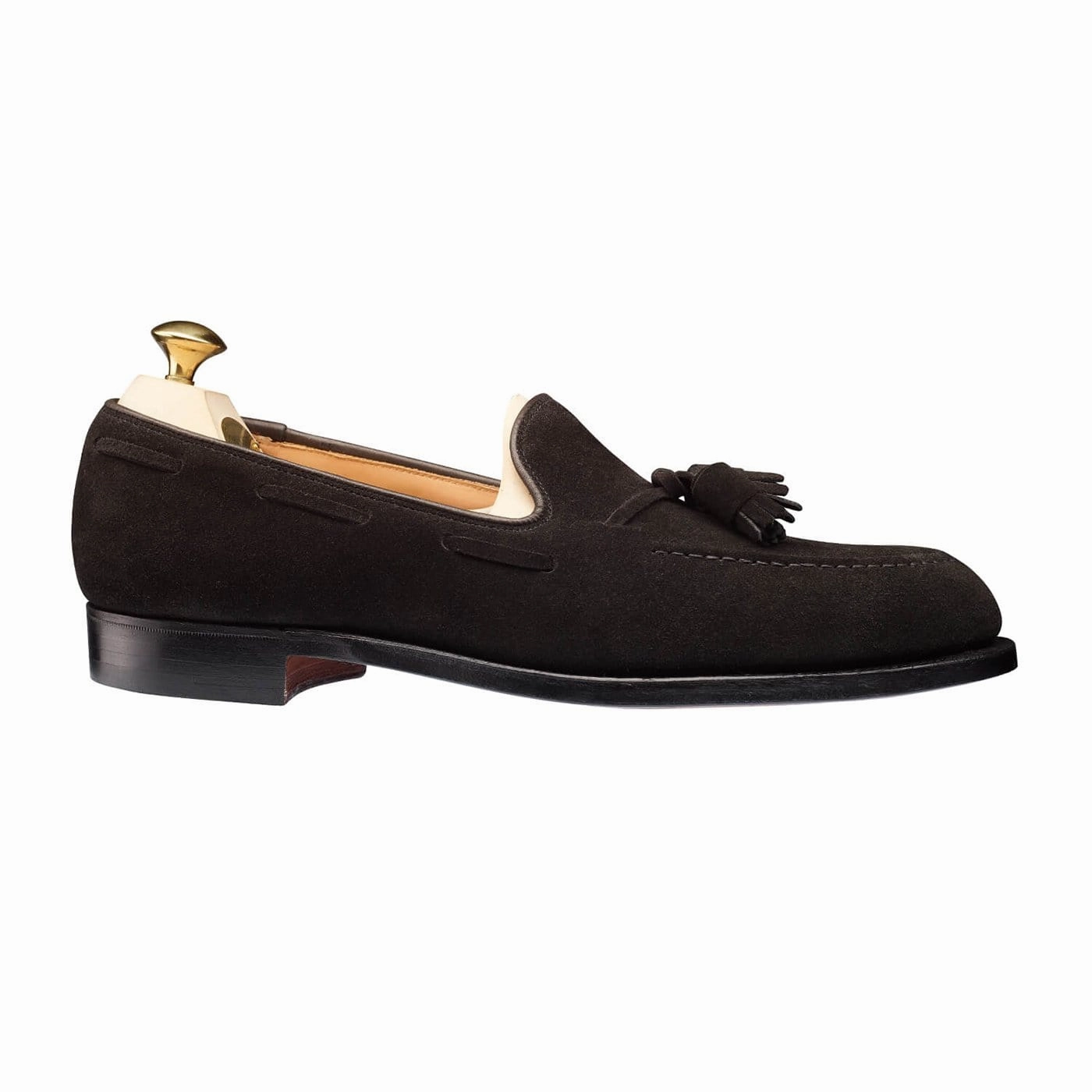 Versatile Shoes Cavendish Black Calf Suede