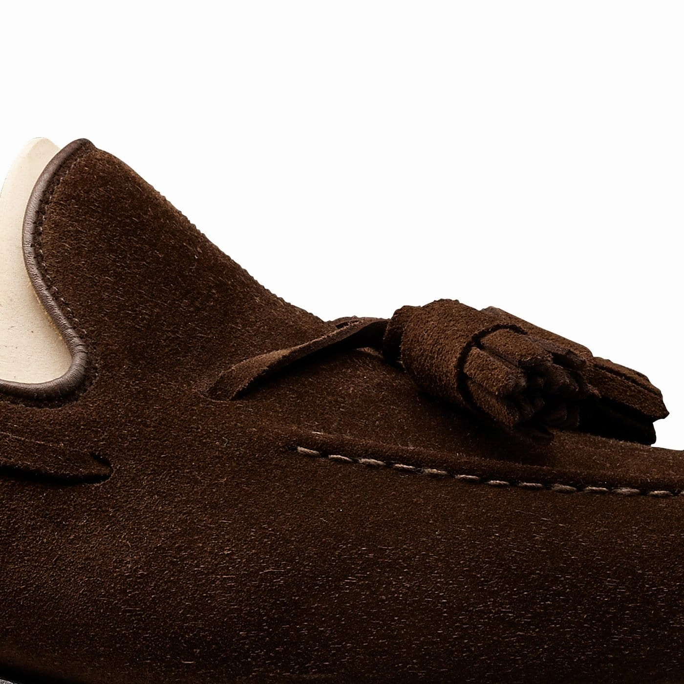 Crisp Edge Core Fit Cavendish Dark Brown Calf Suede