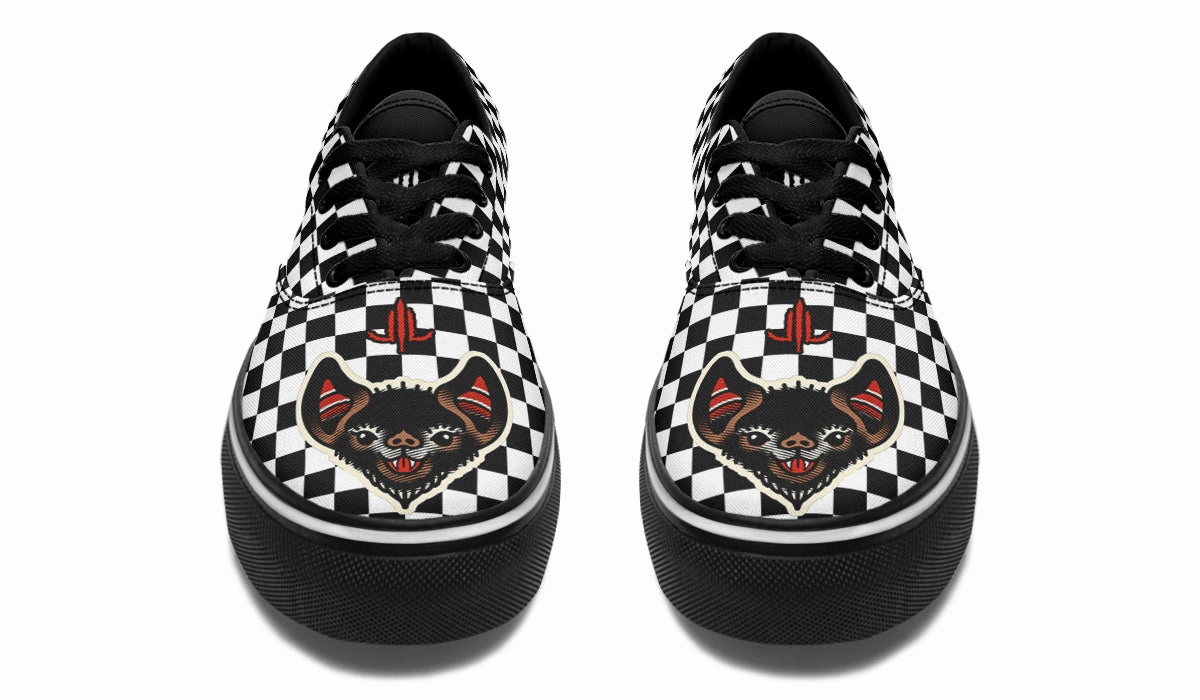 Stretchable Star Edge Checkered Bats V2 Classic Shoes