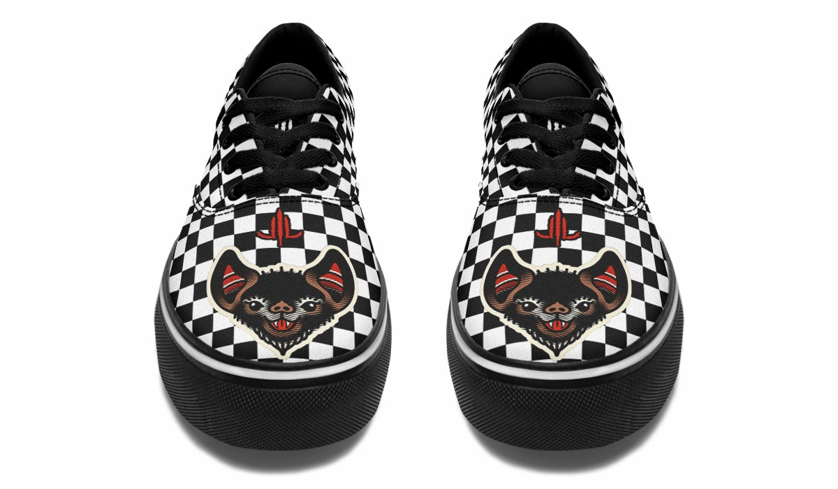 Checkered Bats V2 Classic Shoes Comfort Stand Comfortable Wear