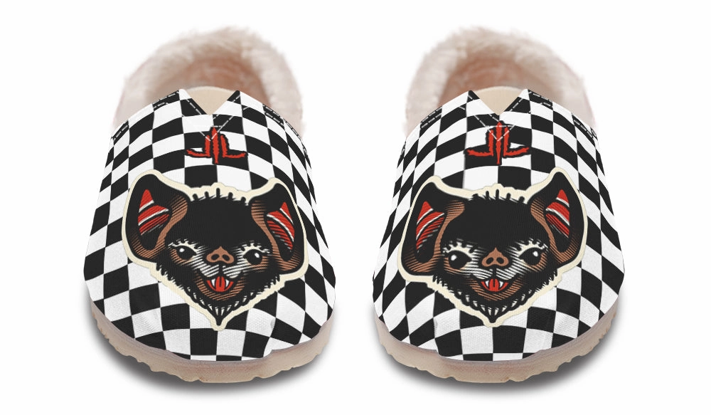 Lake Step Crystal Glow Checkered Bats V2 Winter Casual Shoes